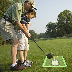 Golf Training Mat for Swing Detection Batting