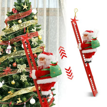 Load image into Gallery viewer, 🎅Electric Chimney Climbing Santa Claus Musical Toys🎄