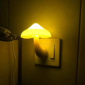 Light Control Mushroom Night Light