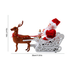 Load image into Gallery viewer, 🎅Electric Chimney Climbing Santa Claus Musical Toys🎄