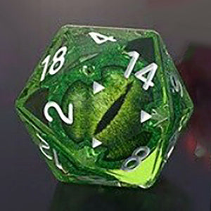 Lifelike Dragon Eye Dice