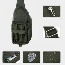 Load image into Gallery viewer, Lightweight Waterproof Multiple Pockets Crossbody Bag