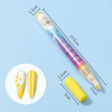 Load image into Gallery viewer, 12 Colors Ultra Thin Curve Manicure Marker