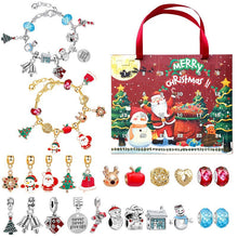 Load image into Gallery viewer, DIY 24 Days Christmas Countdown Calendar Bracelets Set