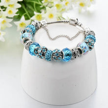 Load image into Gallery viewer, Crystal Pendant Bracelet