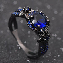 Load image into Gallery viewer, Vintage Black Sapphire Ring