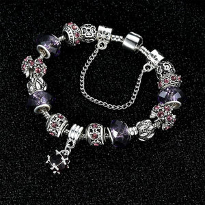 Crystal Pendant Bracelet