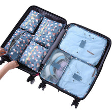 Load image into Gallery viewer, 7 in 1 Foldable Travel Organizer Bag Set