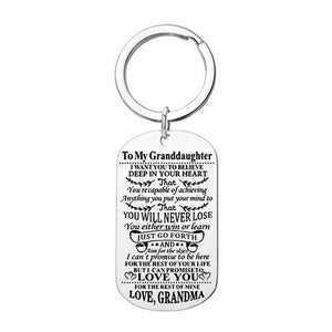 LOVE YOU - Inspirational Keychain