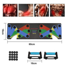 Load image into Gallery viewer, Coded Push Up Muscle Board