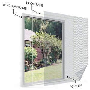 Anti-mosquito Self-adhesive Window Screen