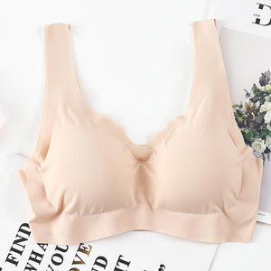 Women Seamless Wireless Unpadded Comfort Bra