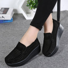 Load image into Gallery viewer, Womens Slip On Hollow Out Loafers