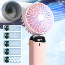 Load image into Gallery viewer, Portable Electric Cold Compress Cooling Fan