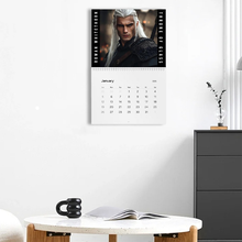 Load image into Gallery viewer, Book Boyfriends Art 2025 Yearly Wall Calendar Monthly