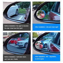 Load image into Gallery viewer, 360° Rotation Car Reversing Small Round Mirrors (2pcs)