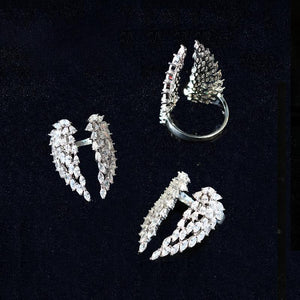 Elegant Angel Wings Rings for Women