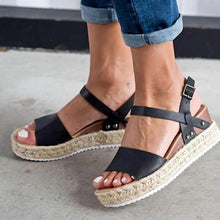 Load image into Gallery viewer, Women&#39;s Espadrilles Platform Sandal