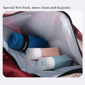 Foldable Dry/Wet Separation Travel Bag