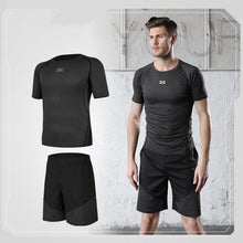 Load image into Gallery viewer, Men tight-fitting short-sleeved sportswear