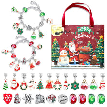 Load image into Gallery viewer, DIY 24 Days Christmas Countdown Calendar Bracelets Set