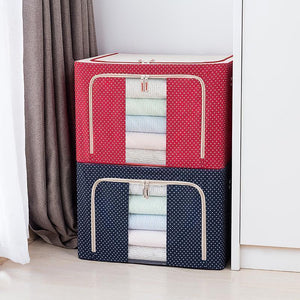 Foldable Storage Bag For Quilt And Clothes