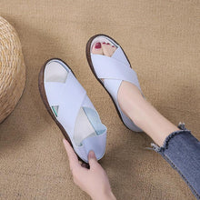 Load image into Gallery viewer, Women&#39;s soft bottom shoes in solid color