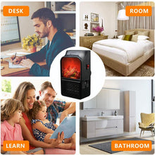 Load image into Gallery viewer, Mini Electric Simulation Fireplace Warmer