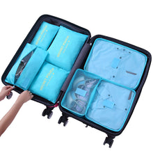 Load image into Gallery viewer, 7 in 1 Foldable Travel Organizer Bag Set