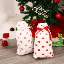 Load image into Gallery viewer, Drawstring Christmas Gift Bags（50 pcs）