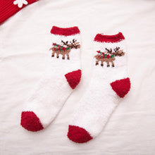 Load image into Gallery viewer, Christmas Fuzzy Fluffy Socks