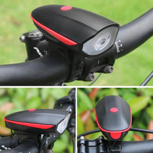 Load image into Gallery viewer, Bicycle USB Charging Horn Front Light