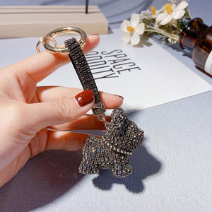 Luxury French Bulldog Keychain