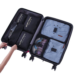 7 in 1 Foldable Travel Organizer Bag Set