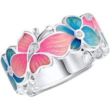 Load image into Gallery viewer, Fashion Flower Butterfly Ring