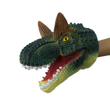 Load image into Gallery viewer, Dinosaur Hand Puppet Gloves