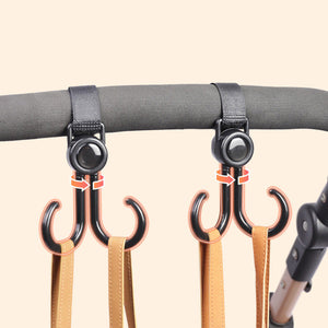 Baby Stroller Hooks for Hanging Diaper Bags