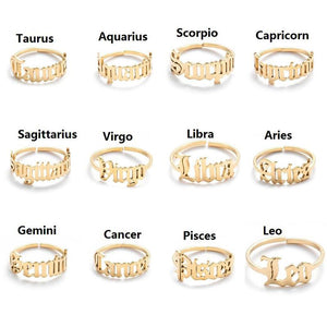 Twelve Zodiac Ring