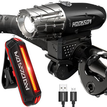 Load image into Gallery viewer, Rechargeable Bike Light Set