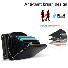 Load image into Gallery viewer, Leather Zipper Card Holder for Samsung Galaxy Z Flip3/4/5