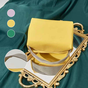 Portable Waterproof Candy Color Square Storage Bag