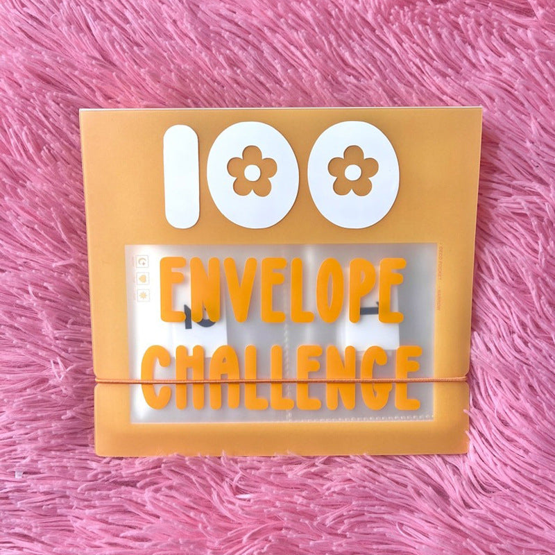 100 Envelope Cash Stuffing Savings Challenge Binder