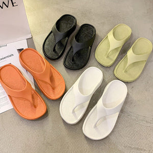 Soft Bottom Thickened Simple Beach Sandals