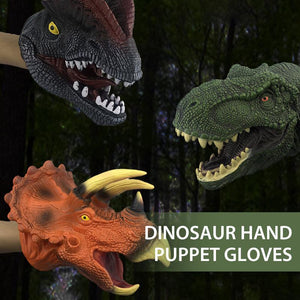 Dinosaur Hand Puppet Gloves