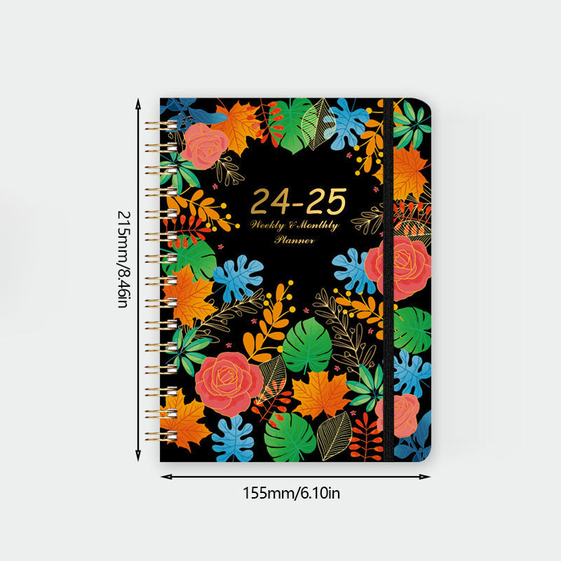 2025 Flower Weekly and Monthly Planner