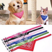 Load image into Gallery viewer, Pet Neck Bandana Collar Scarf