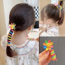 Load image into Gallery viewer, Colorful Telephone Line Hair Bands