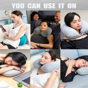 Inflatable Travel Comfort Pillow