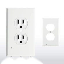 Load image into Gallery viewer, Hirundo Outlet Wall Plate With LED Night Lights