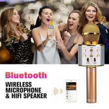 Load image into Gallery viewer, Wireless Bluetooth Karaoke Microphone